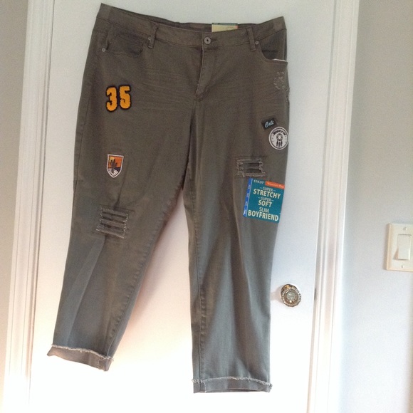 faded glory boyfriend jeans